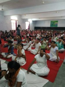 Narayan Nursing college_yoga day3